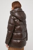 Пухова куртка Hetrego жіноча колір коричневий зимова (3575005)