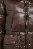 Пухова куртка Hetrego жіноча колір коричневий зимова (3575005)
