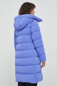 Пухова куртка Hetrego жіноча колір фіолетовий зимова