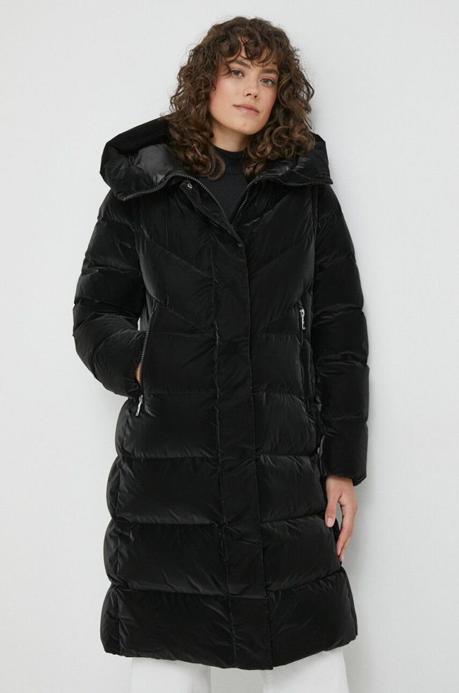 Пухова куртка Hetrego жіноча колір чорний зимова (3638574)