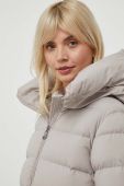Пухова куртка Hetrego жіноча колір бежевий зимова (3585810)