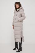 Пухова куртка Hetrego жіноча колір бежевий зимова (3638591)