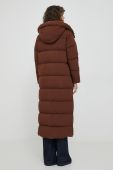 Пухова куртка Hetrego жіноча колір коричневий зимова (3638586)