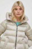 Пухова куртка Hetrego жіноча колір бежевий зимова (3588479)