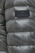 Пухова куртка Hetrego жіноча колір сірий зимова (3597912)