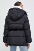 Пухова куртка Gant жіноча колір чорний зимова