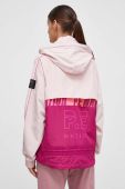 Куртка P.E Nation жіноча колір рожевий перехідна oversize