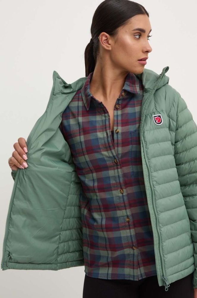 Куртка Fjallraven Expedition L?tt жіноча колір зелений перехідна фото 6