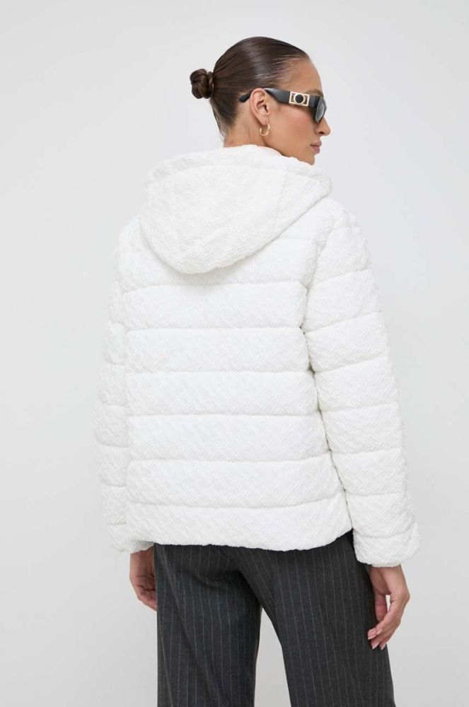 Куртка Liu Jo жіноча колір білий зимова oversize фото 3