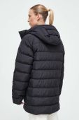 Пухова куртка Marmot жіноча колір чорний зимова oversize