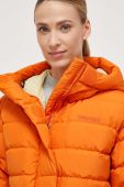 Пухова куртка Marmot жіноча колір помаранчевий зимова