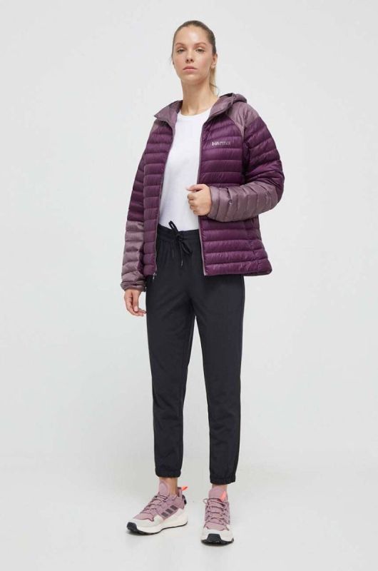 Спортивна пухова куртка Marmot Hype колір фіолетовий фото 2