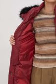 Куртка Artigli жіноча колір бордовий зимова
