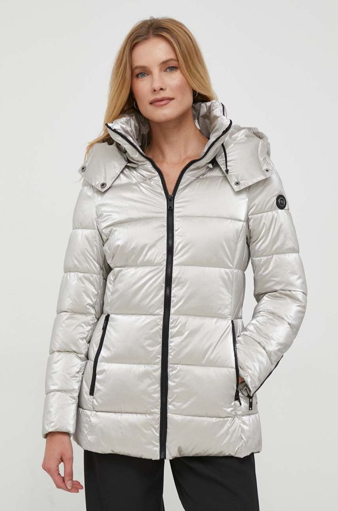 Куртка Artigli жіноча колір сірий зимова