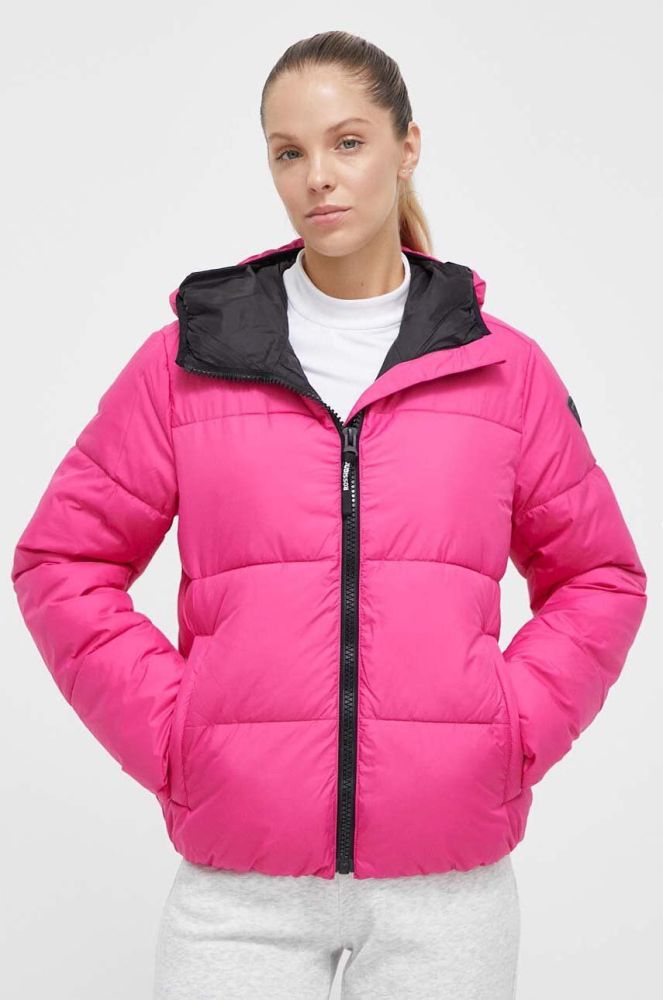 Куртка Rossignol жіноча колір рожевий зимова (3629766)
