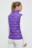 Спортивний пуховий жилет Peak Performance Helium колір фіолетовий перехідний