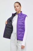 Спортивний пуховий жилет Peak Performance Helium колір фіолетовий перехідний