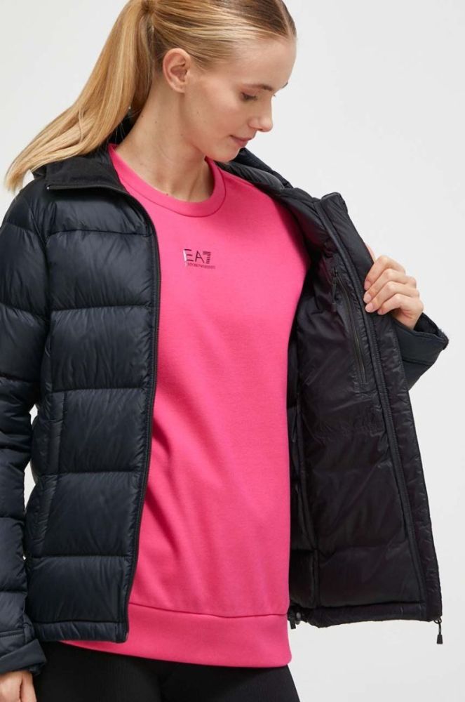 Спортивна пухова куртка Peak Performance Frost колір чорний фото 6