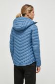 Спортивна пухова куртка Peak Performance колір блакитний Спортивна пухова куртка Peak Performance колір блакитний