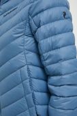Спортивна пухова куртка Peak Performance колір блакитний Спортивна пухова куртка Peak Performance колір блакитний
