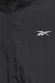 Вітровка Reebok колір чорний перехідна