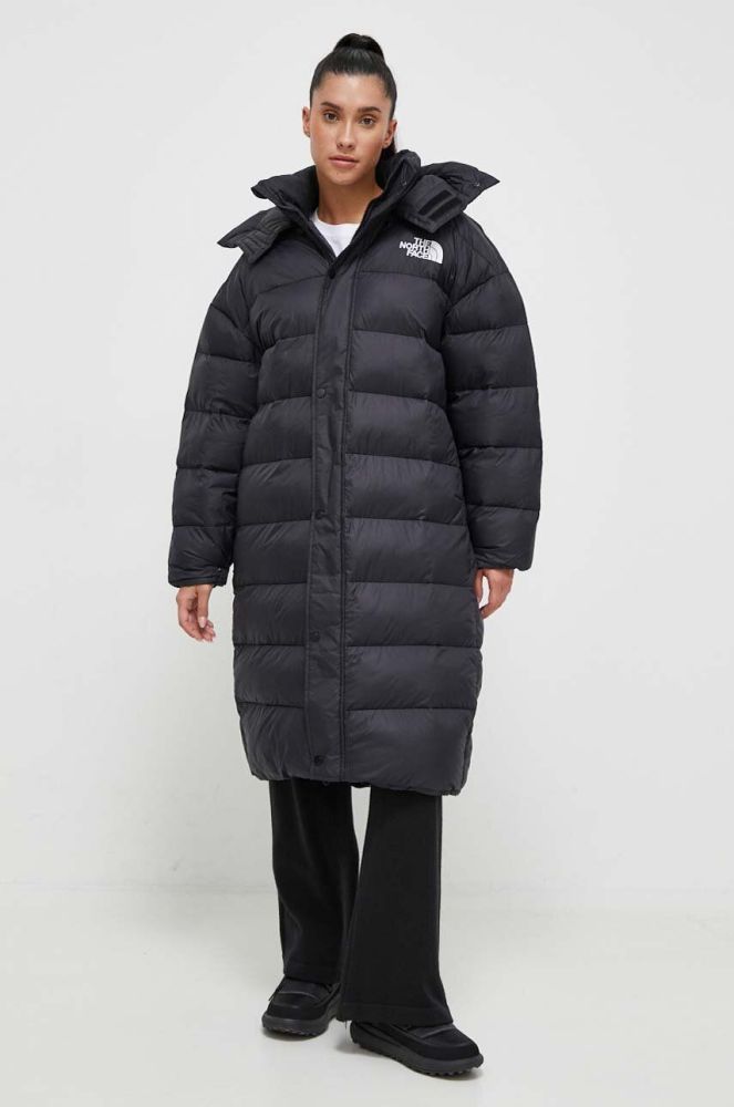Куртка The North Face жіноча колір чорний зимова (3629797)
