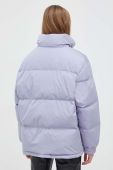 Пухова куртка Vans жіноча колір фіолетовий зимова oversize