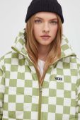 Куртка Vans жіноча колір зелений перехідна (3681139)