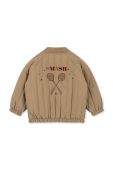 Дитяча куртка-бомбер Konges Sl?jd колір бежевий (3528226)