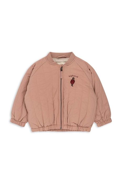 Дитяча куртка-бомбер Konges Sl?jd колір червоний