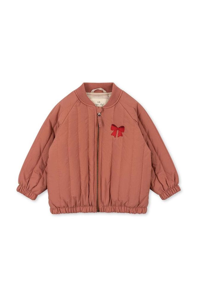 Дитяча куртка-бомбер Konges Sl?jd колір рожевий (3528199)