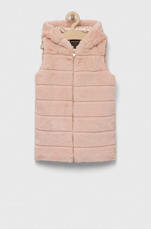 Безрукавка Guess колір помаранчевий фото 2