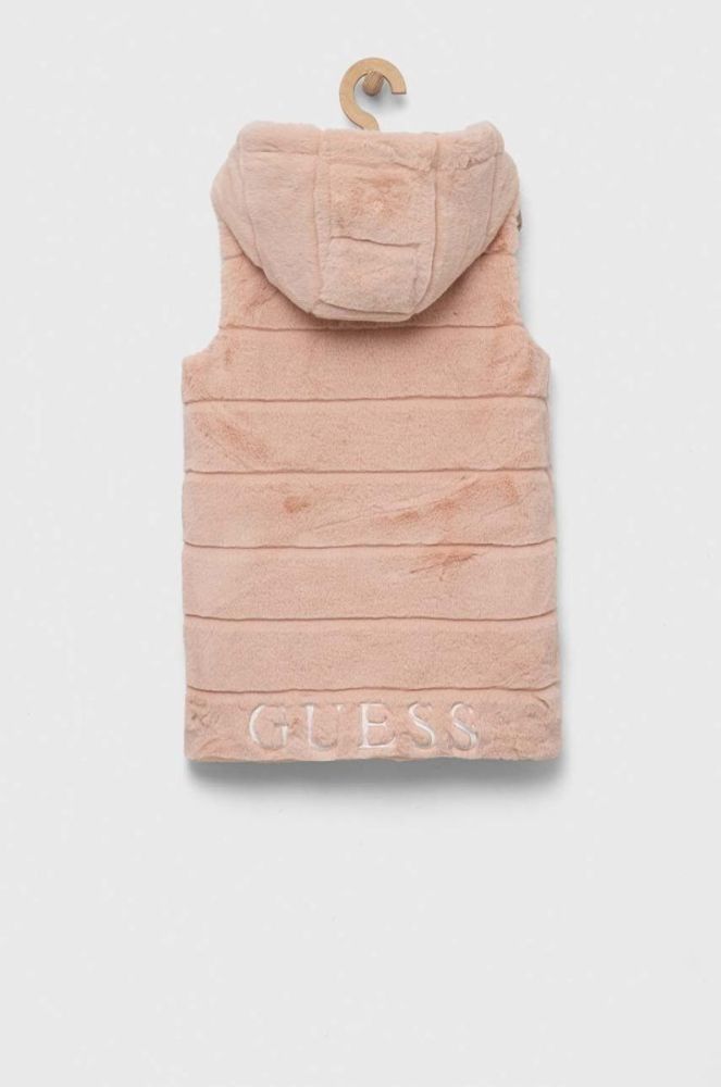 Безрукавка Guess колір помаранчевий фото 3