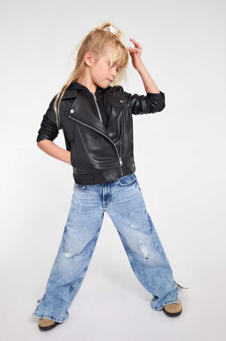 Дитяча куртка Guess колір чорний (3330029)