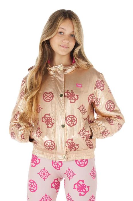 Дитяча куртка Guess колір золотий (3330036)