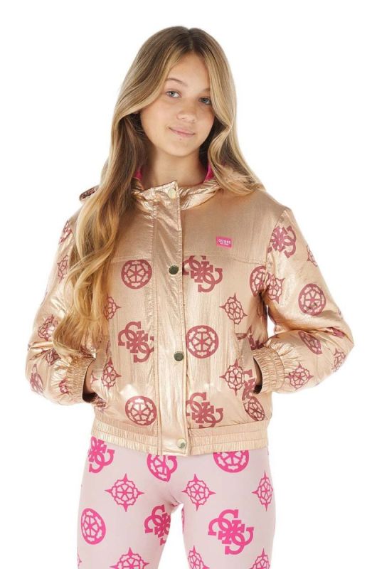 Дитяча куртка Guess колір золотий (3330036)