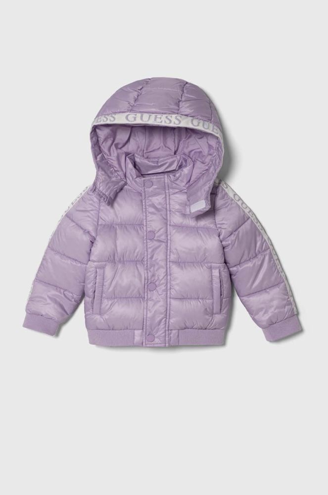 Дитяча куртка Guess колір фіолетовий (3362882)