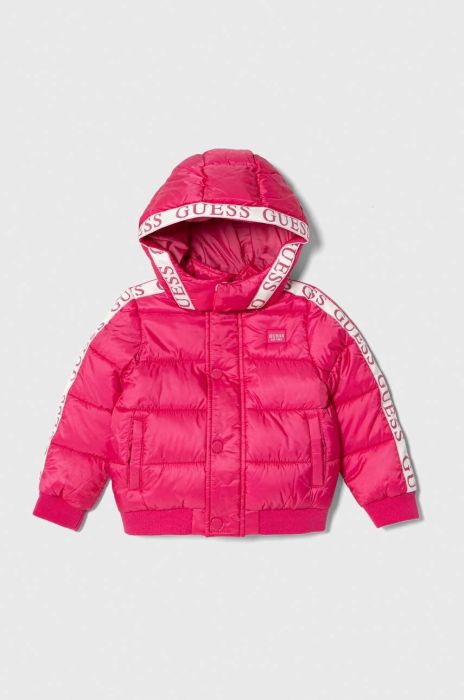 Дитяча куртка Guess колір рожевий (3362876)