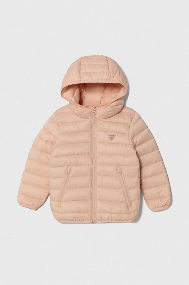 Дитяча куртка Guess колір рожевий (3409111)