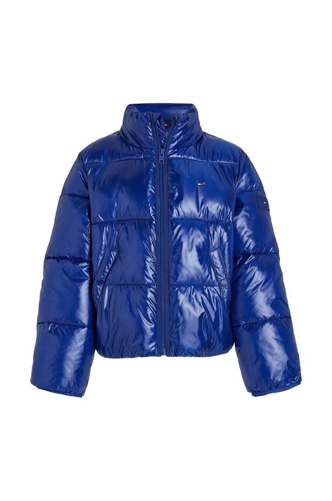 Дитяча куртка Tommy Hilfiger колір блакитний (3374986)