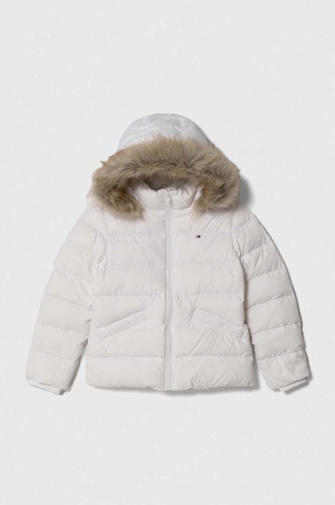 Дитяча пухова куртка Tommy Hilfiger колір білий (3375058)
