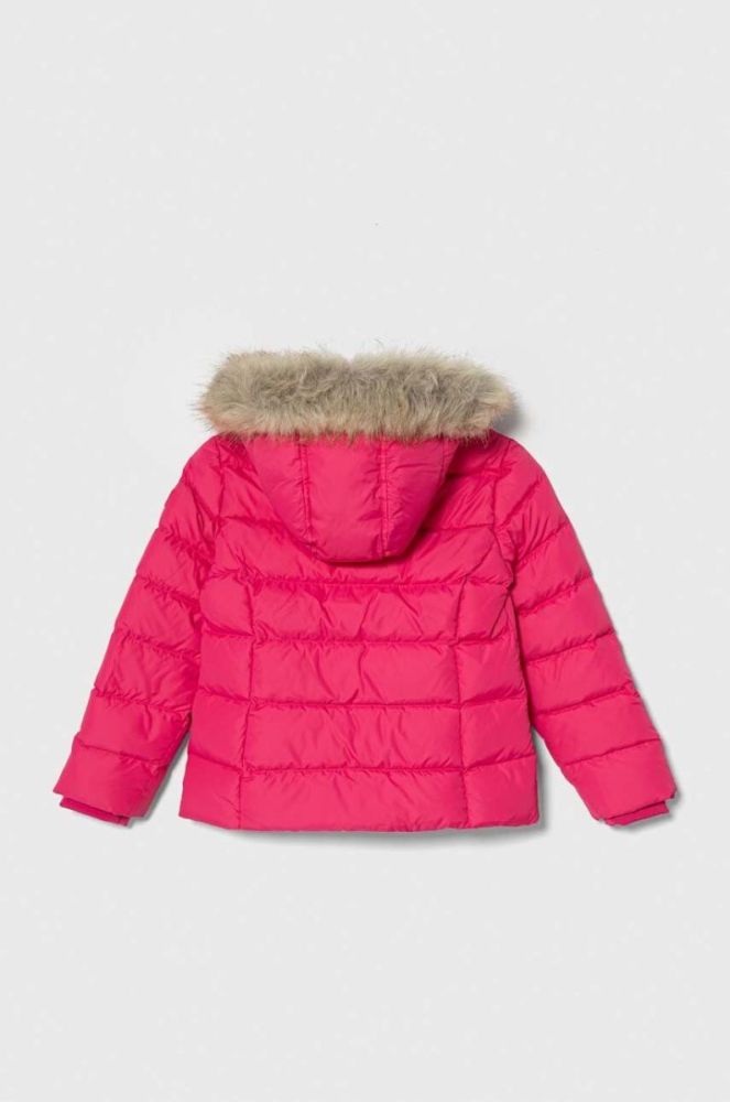 Дитяча пухова куртка Tommy Hilfiger колір рожевий (3375068) фото 2