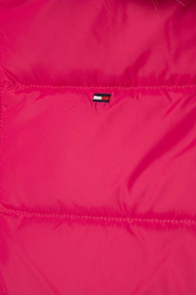 Дитяча пухова куртка Tommy Hilfiger колір рожевий (3375068) фото 3
