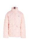Дитяча куртка Tommy Hilfiger колір рожевий (3322108)