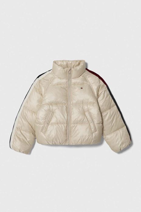 Дитяча куртка Tommy Hilfiger колір бежевий (3375107)
