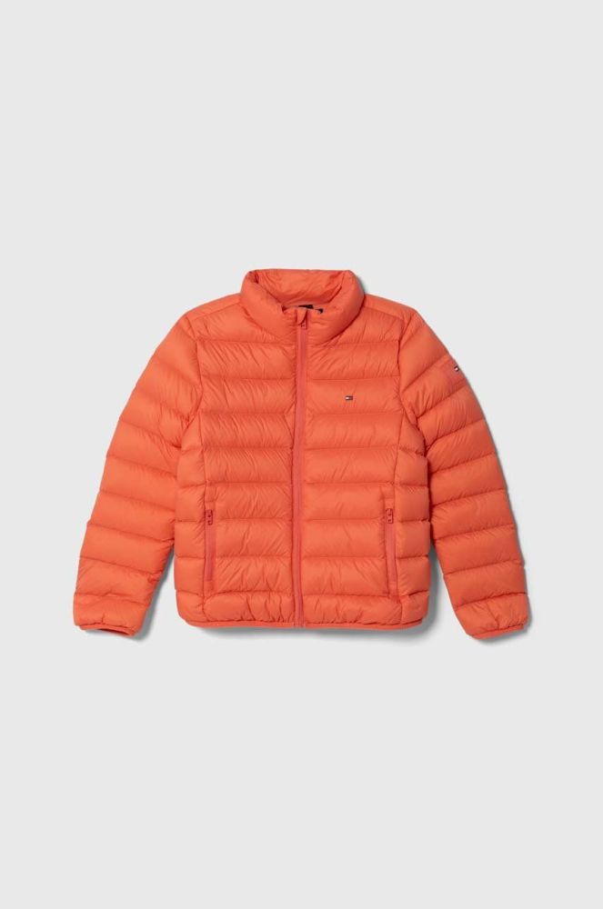 Дитяча пухова куртка Tommy Hilfiger колір помаранчевий (3322149)