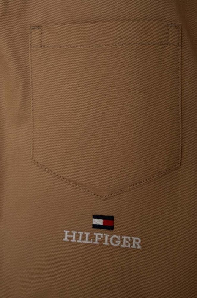 Дитяча двостороння куртка Tommy Hilfiger колір бежевий (3376731) фото 3