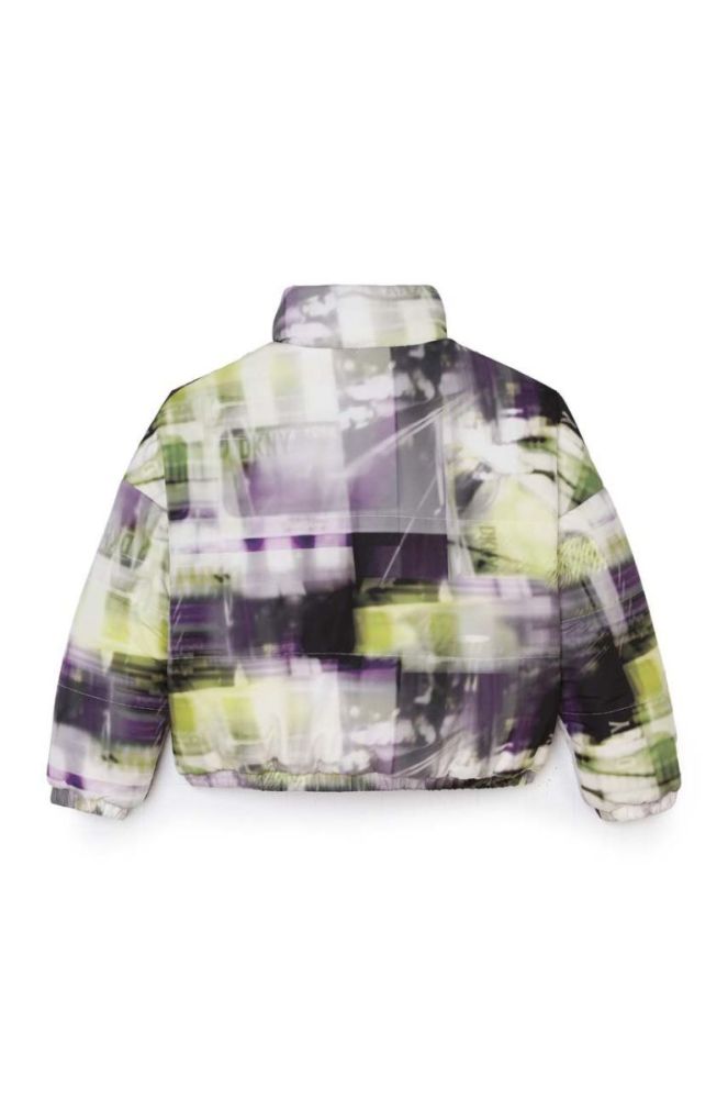 Дитяча двостороння куртка Dkny колір зелений (3458753) фото 3