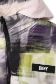 Дитяча двостороння куртка Dkny колір зелений (3458758)