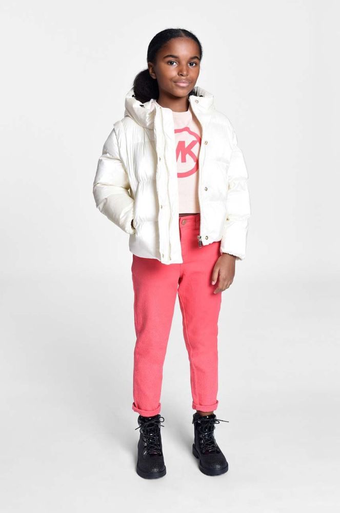 Дитяча куртка Michael Kors колір бежевий (3575029)